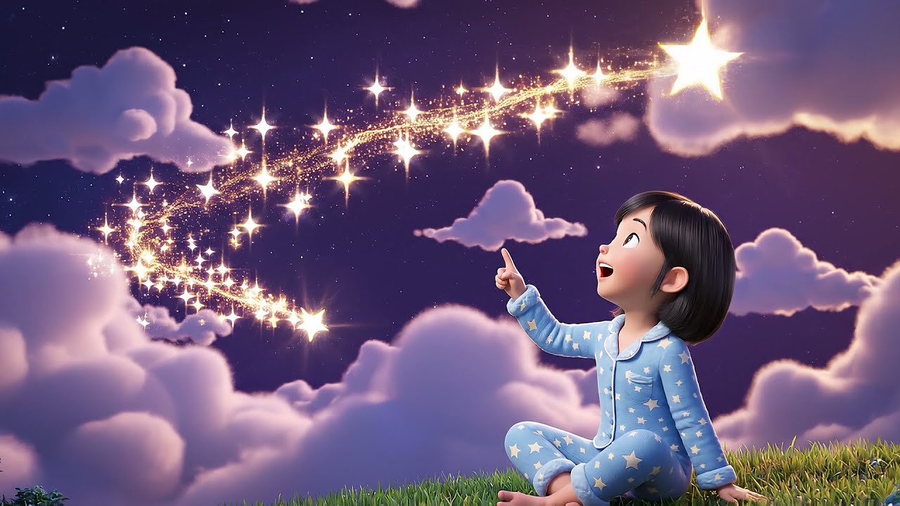 Três Estrelinhas Brilham, Brilham, Brilha | Canções Infantis e Rimas para Crianças