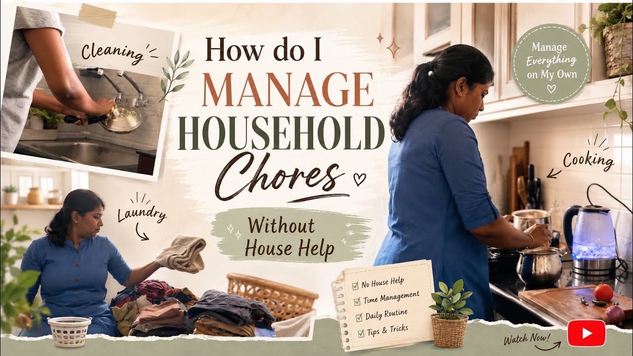How I Manage My Entire Home Without House Help | Real Homemaking Routine #frommyhomevlogs