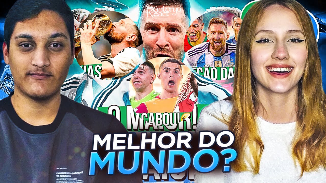 (4em1) REACT -  ARGENTINA É CAMPEÃ | PQ A COPA ACABOU? | MELHORES DA COPA | LIONEL MESSI O MAIOR!