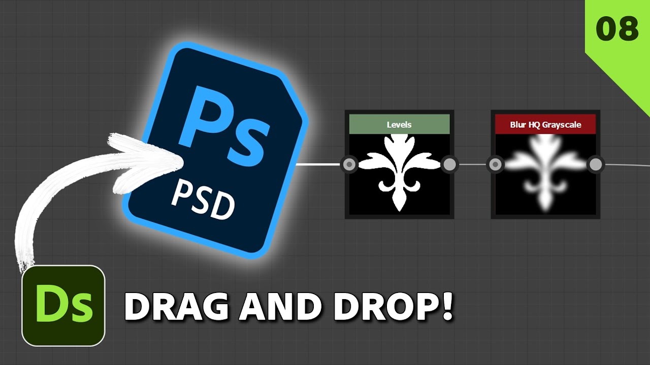 Importing Images in Substance 3D Designer (Pt 8) | For Beginners | Adobe Substance 3D