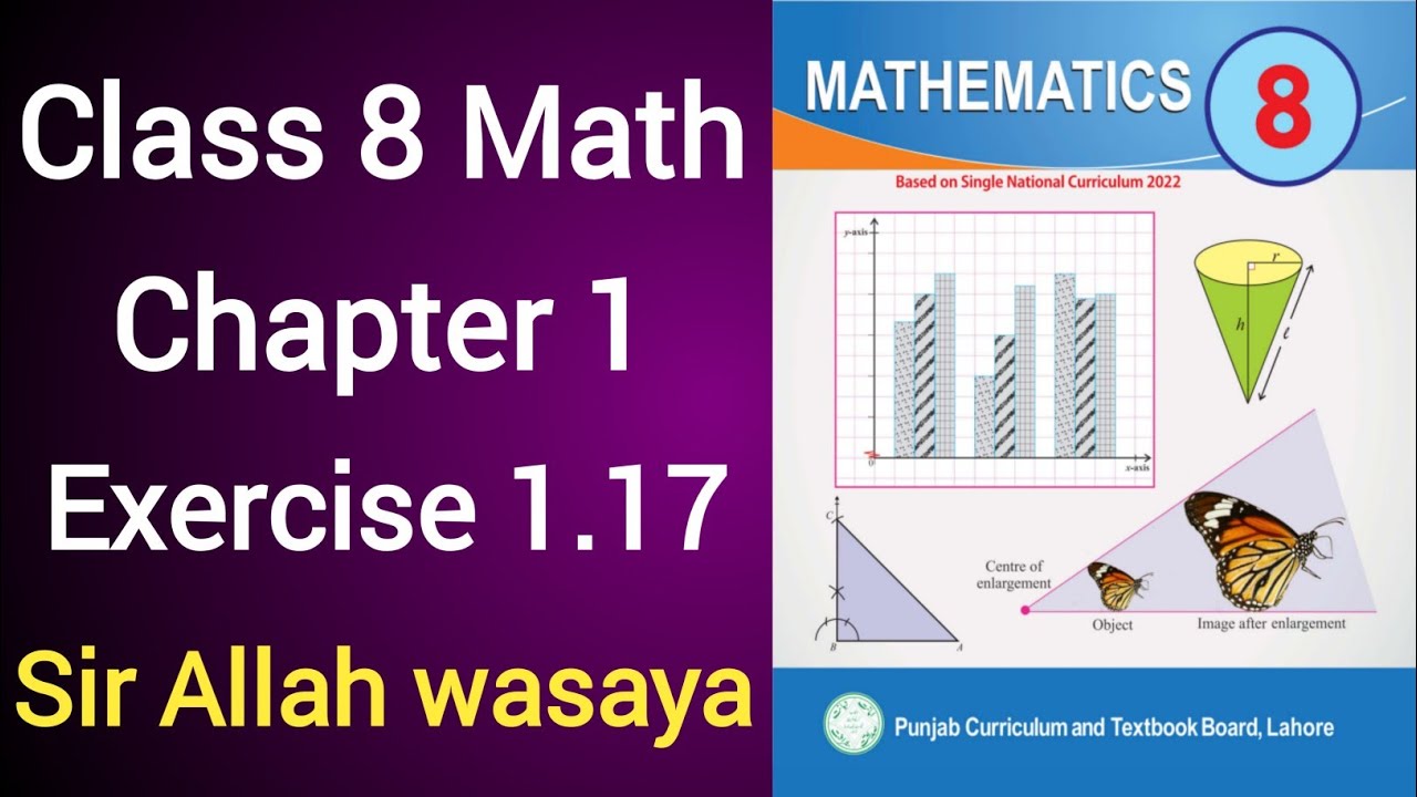 Class 8 Math New Book Chapter 1 Exercise 1.17 | Class 8 Math New Book Unit 1 Exercise 1.17