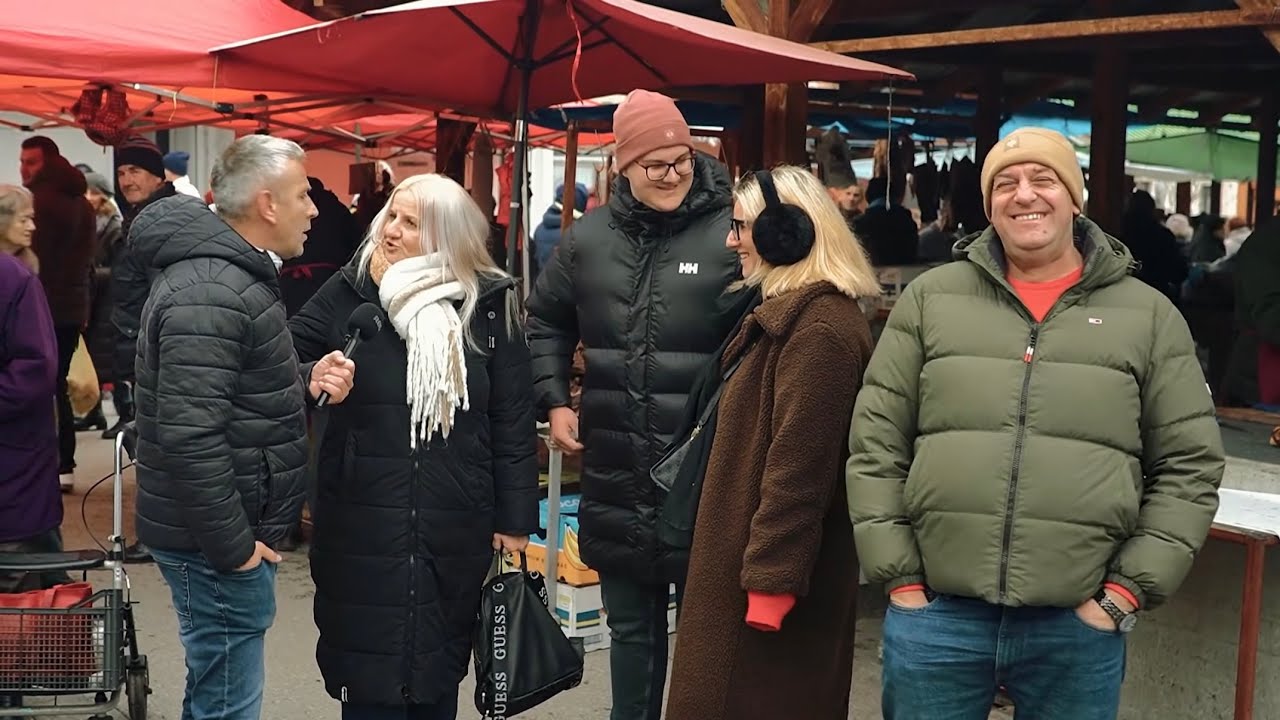 Ludnica na zelenoj Pijaci u Bugojnu !!