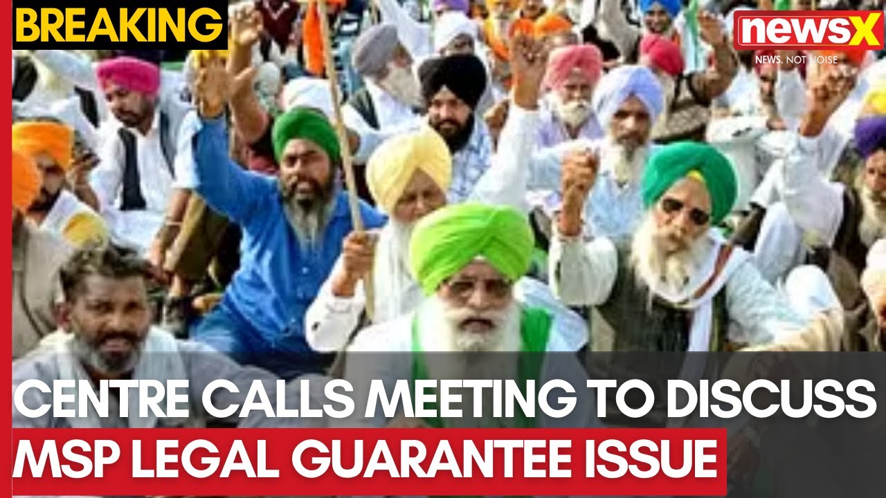 Punjab Farmers&rsquo; Protests: Centre Calls Meeting to Discuss MSP Legal Guarantee Issue | NewsX