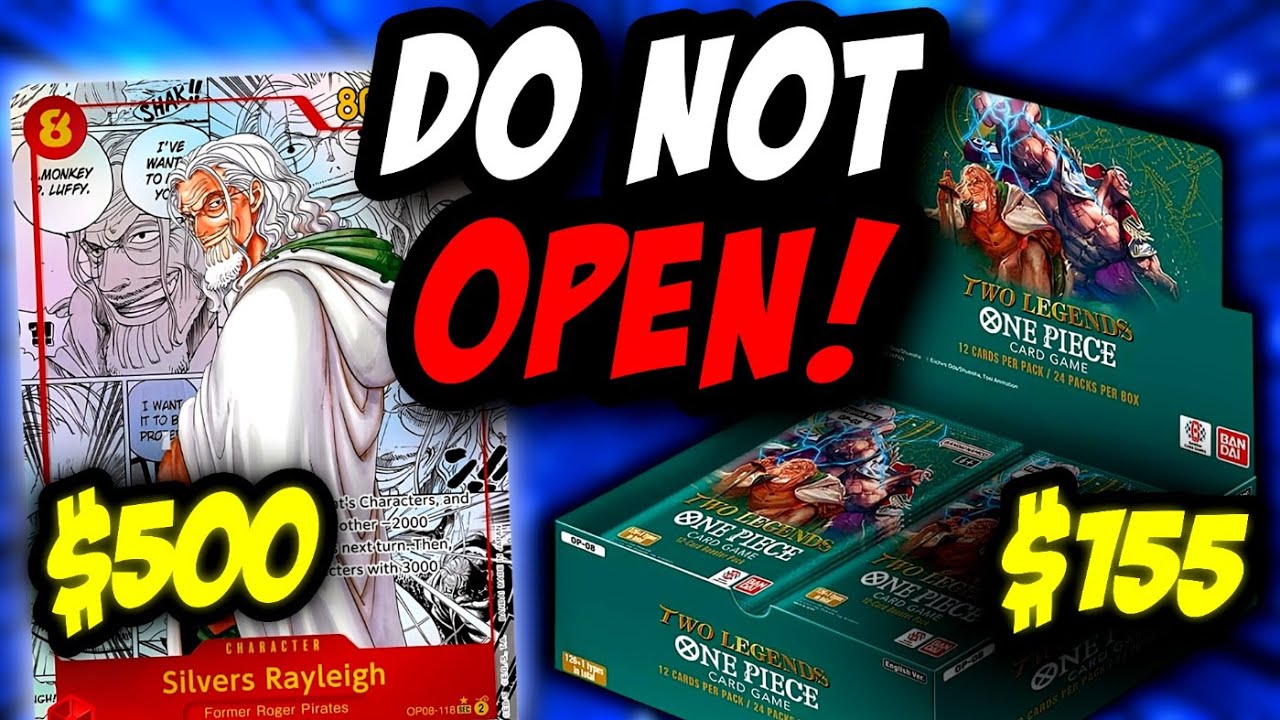 Прекратите покупать OP08? 150 долларов за Two Legends &mdash; это переоценено | One Piece TCG