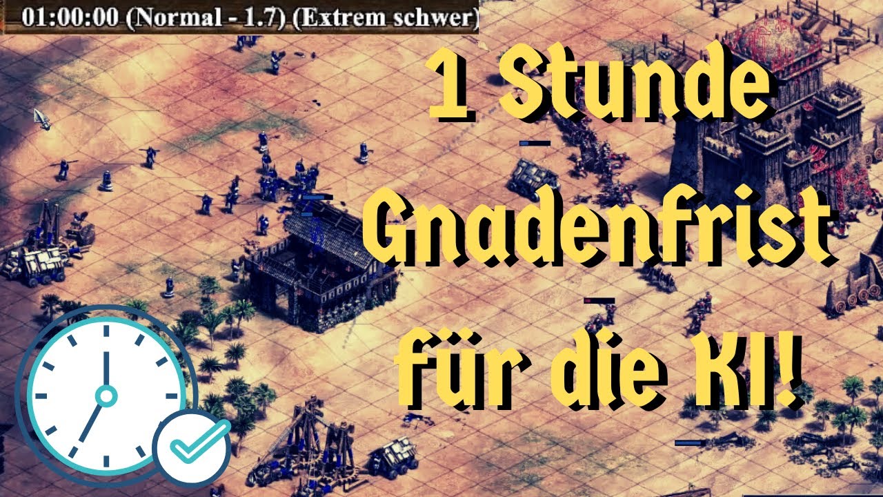 Extrem Schwierige KI im Lategame: Eine Stunde Gnadenfrist | Age of Empires 2 Definitive Edition
