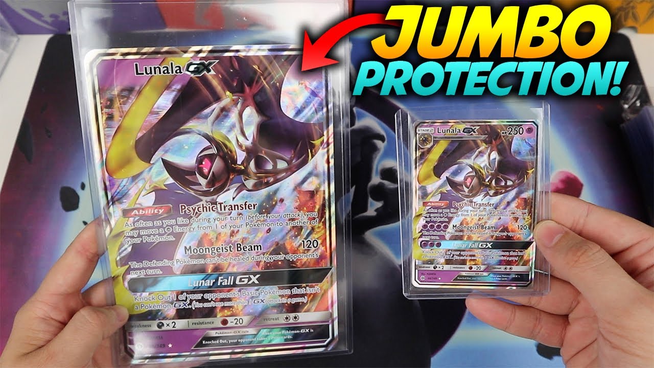 How to Protect Your Jumbo Pokemon Cards!