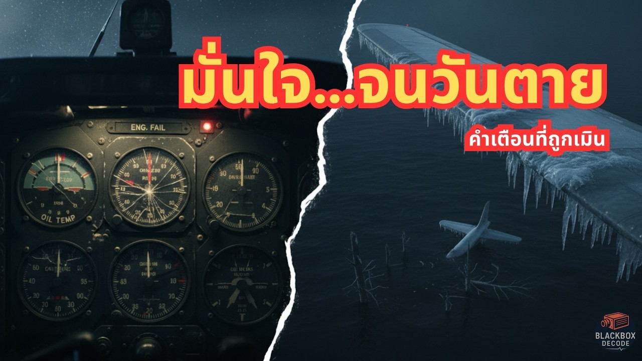 มั่นใจจนตัวตาย! 40 วินาทีมรณะ เมื่อนักบิน 'เมิน' คำเตือนเรื่องน้ำแข็ง