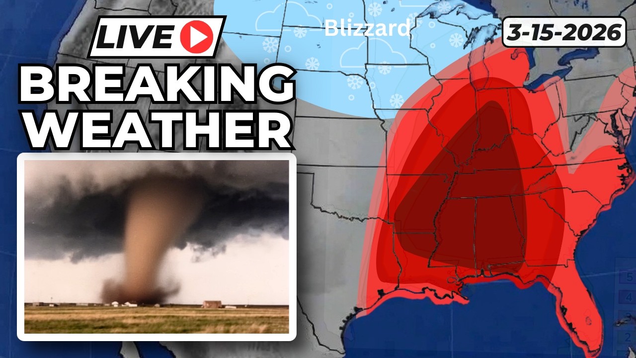 🔴 Live Severe Weather – Tornadoes and Damaging Winds