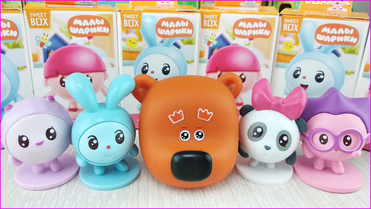 Малышарики в Детском саду Братика Тучки! Ми-ми-мишки мультики с игрушками для детей