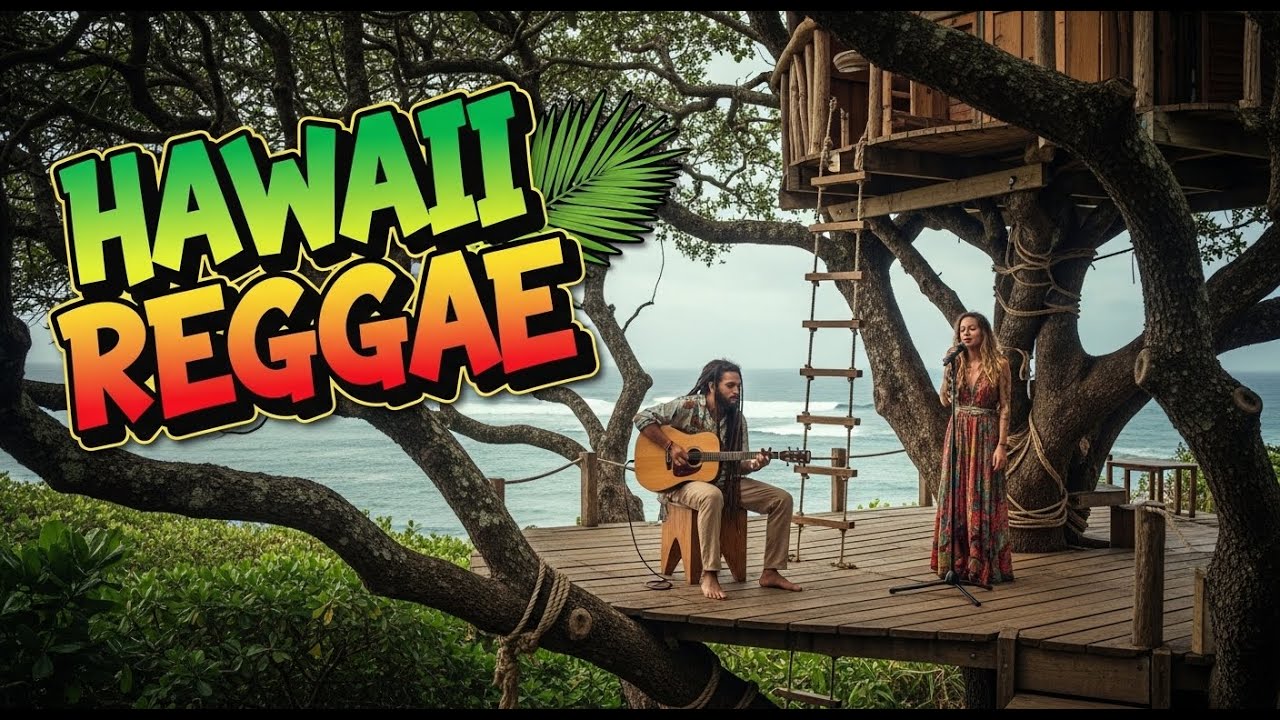 🌴 Hawaiian Reggae Chill – Calm Background Music (1 Hour)