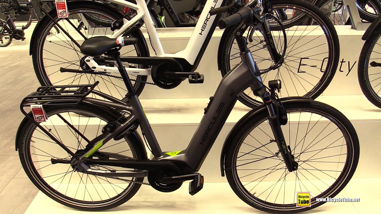 Hercules Robert Deluxe Electric Bike Walkaround Tour - 2020 Model