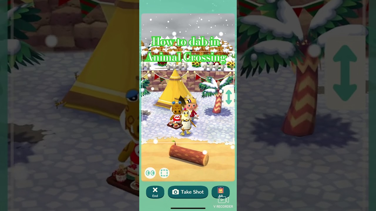 How to dab in Animal Crossing. 
