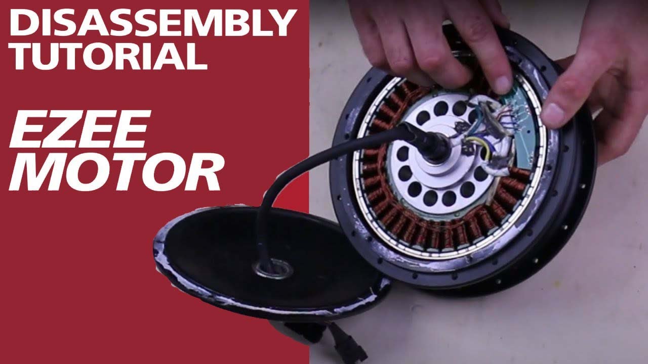 eZee Hub Motor Disassembly