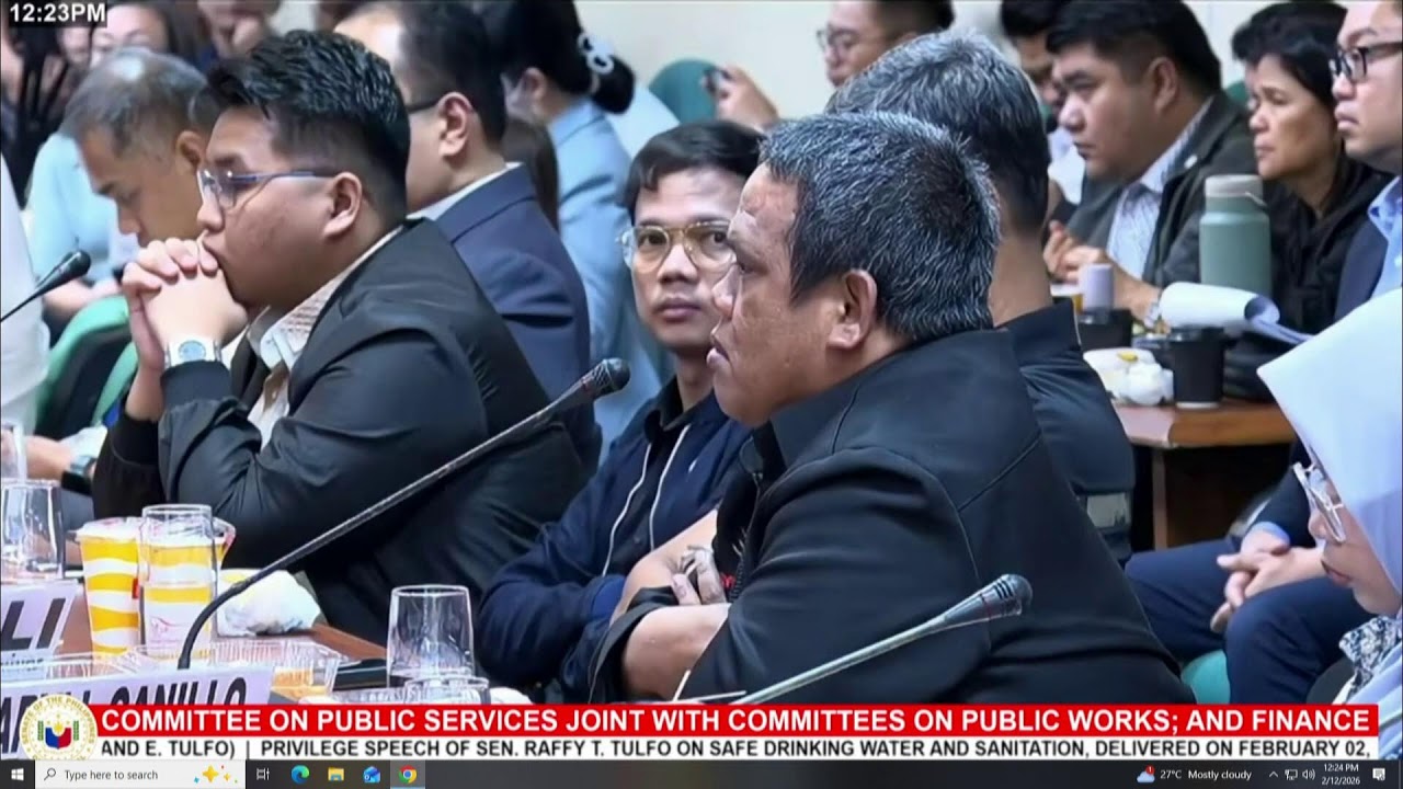 LIVE: Senate Committee on Public Services hearing on MV Trisha Kerstin 3 sinking