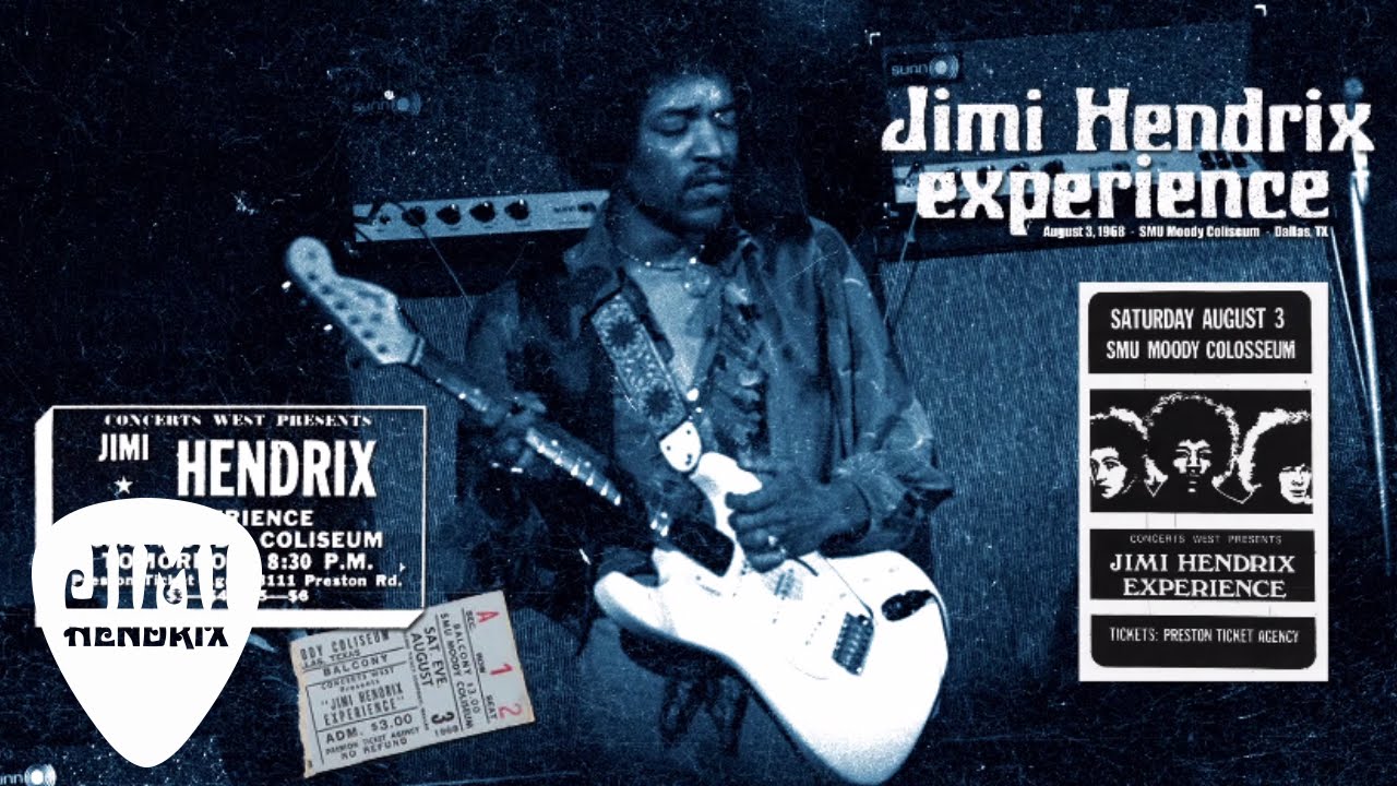 The Jimi Hendrix Experience - Red House (Dallas 1968)