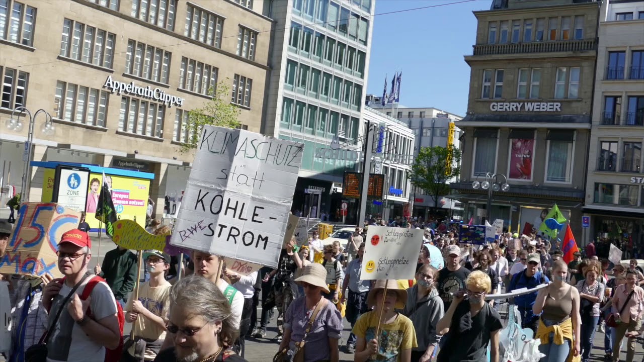 Demozug am Neumarkt Fish for Future 19.4.19 K&ouml;ln