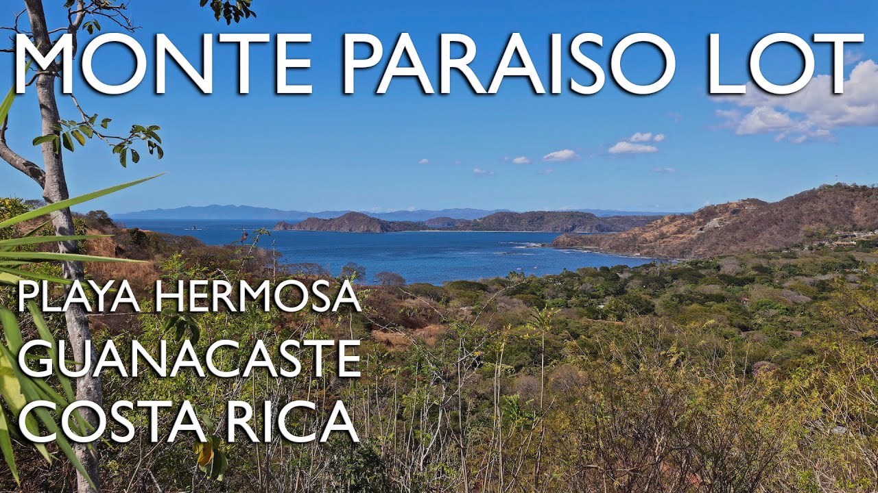 FOR SALE - Monte Paraiso Lot 35 - With Permitted House Plans, Playa Hermosa, Guanacaste, Costa Rica
