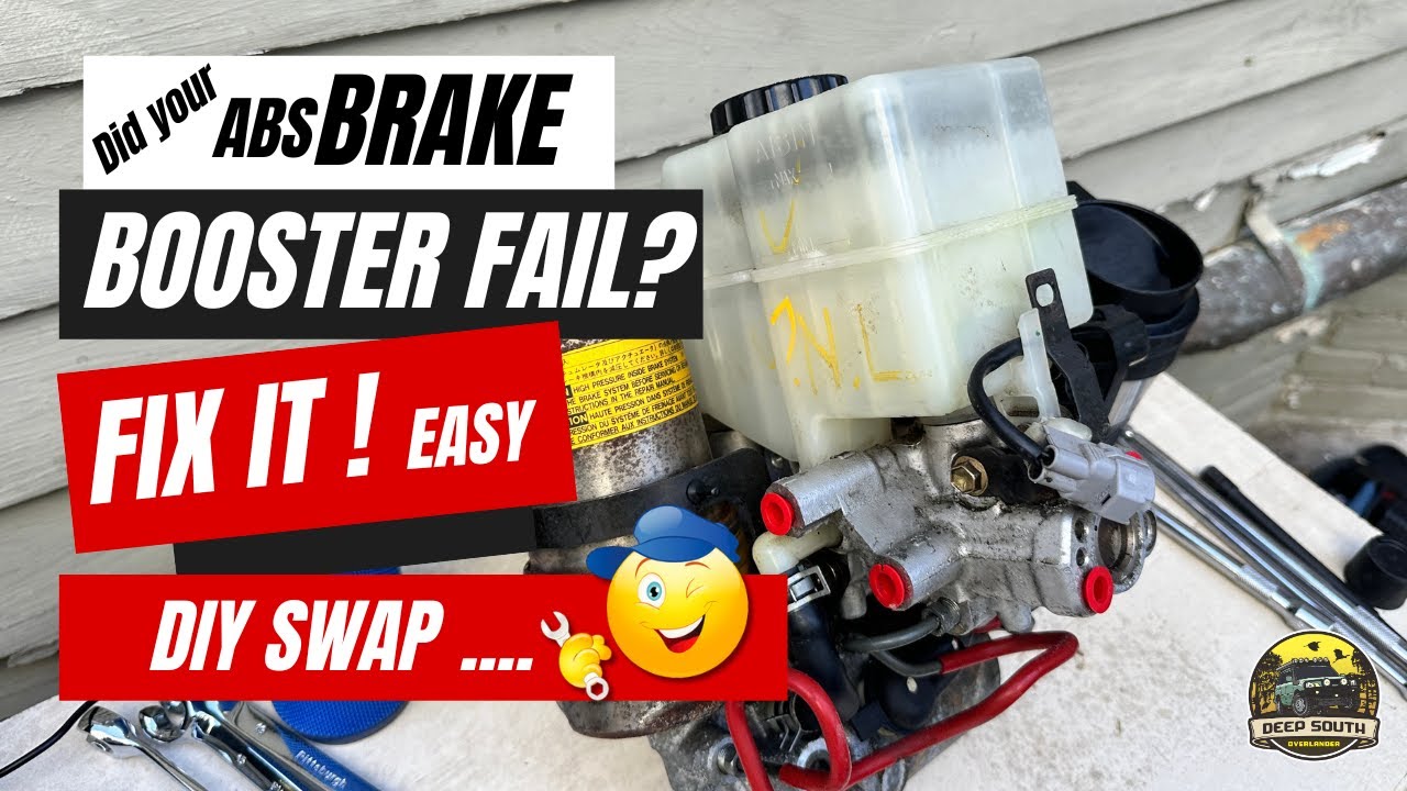 ABS Brake booster replacement on Land Cruiser 100 series / Lexus LX470