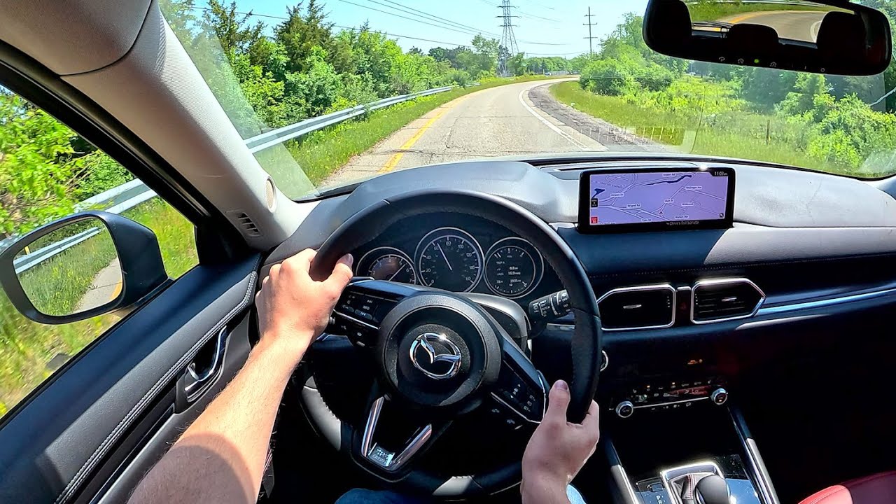 2023 Mazda CX-5 Carbon Edition - POV Test Drive (Binaural Audio)