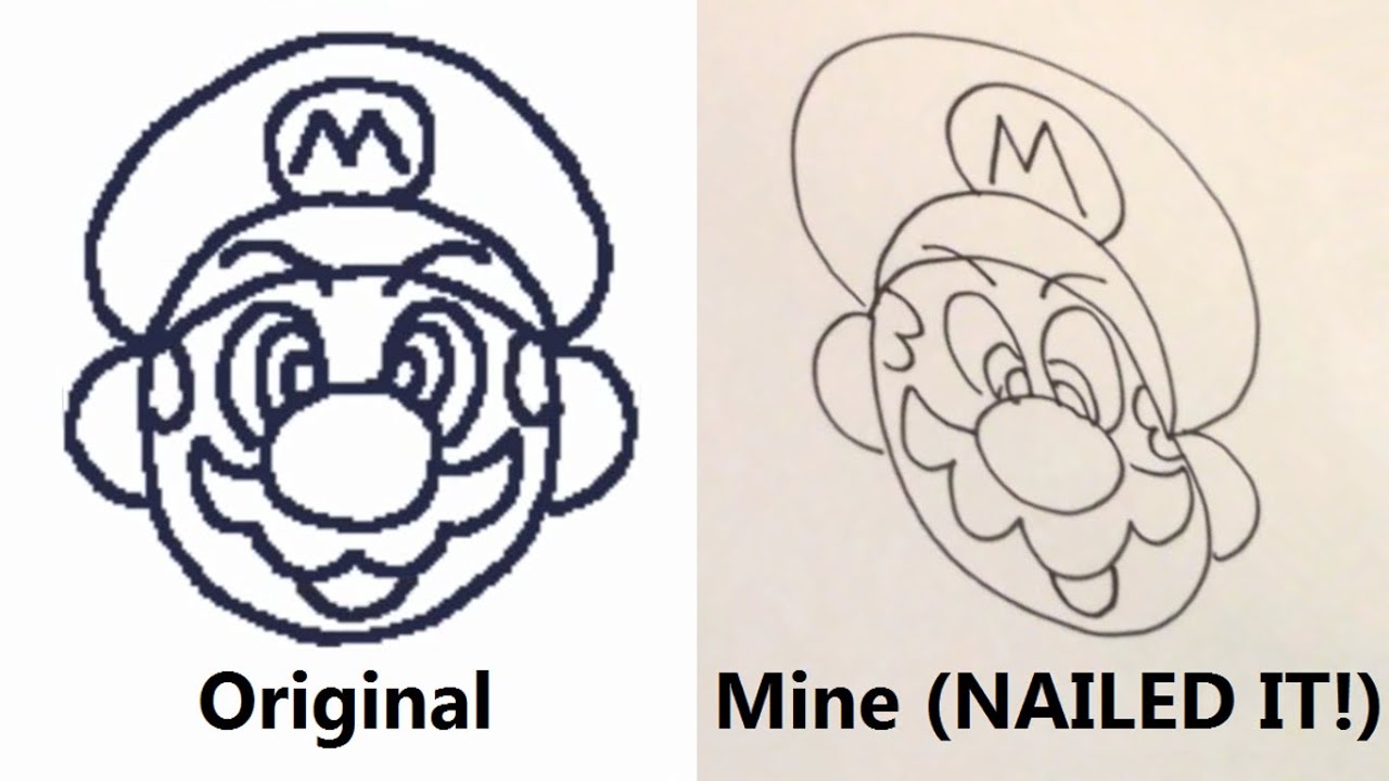 Using 'The Mario Drawing Song' to Draw Mario