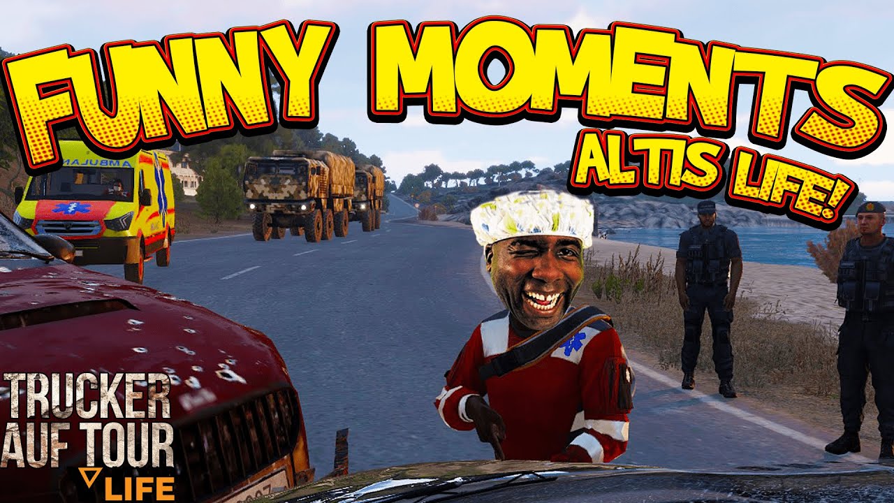 ArmA 3: Altis Life Funny Moments! Verkehrsunfall auf der Drogentour! Part 2! [German]