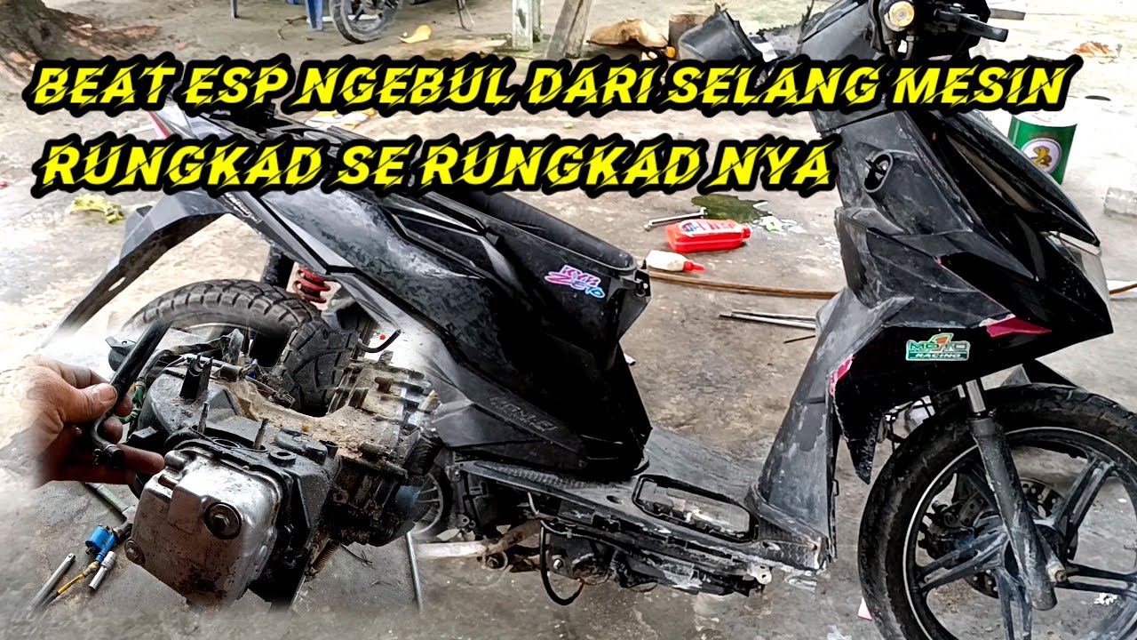 penyebab honda beat keluar asap dari box filter udara