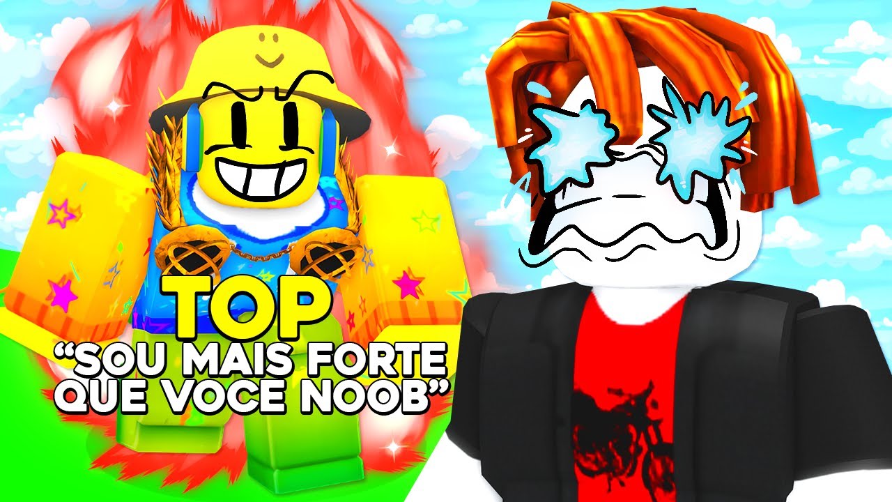 OS JOGADORES MAIS FORTES DO ROBLOX ME ZOARAM MAS SE ARREPENDERAM DE TER FEITO ISSO! 🥵