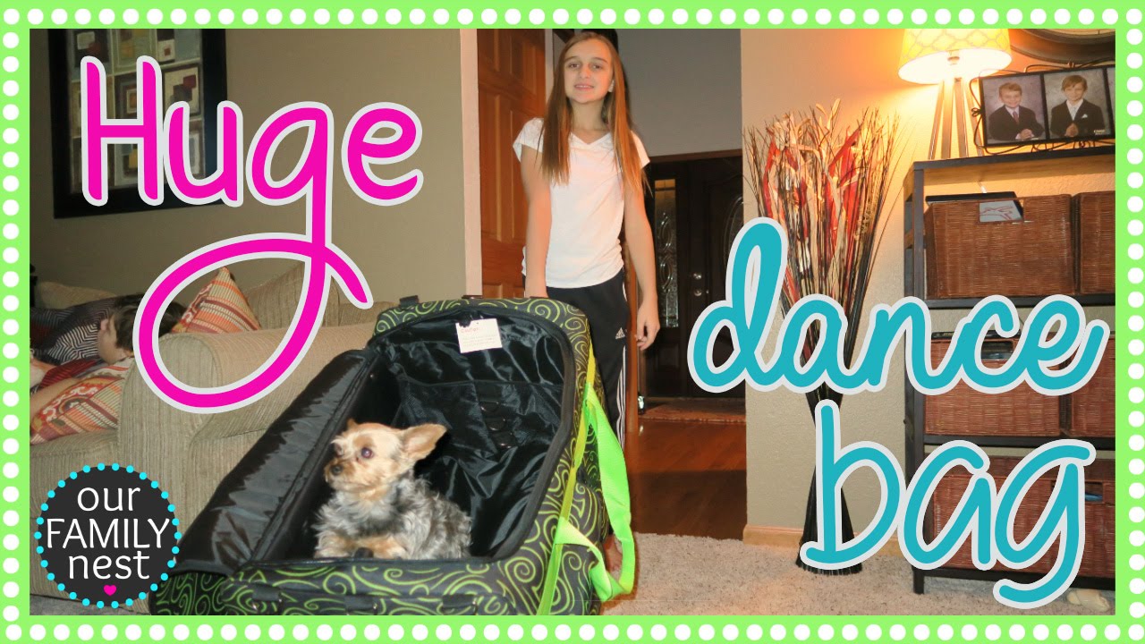 HUGE DANCE BAG FOR COMPETITIONS!