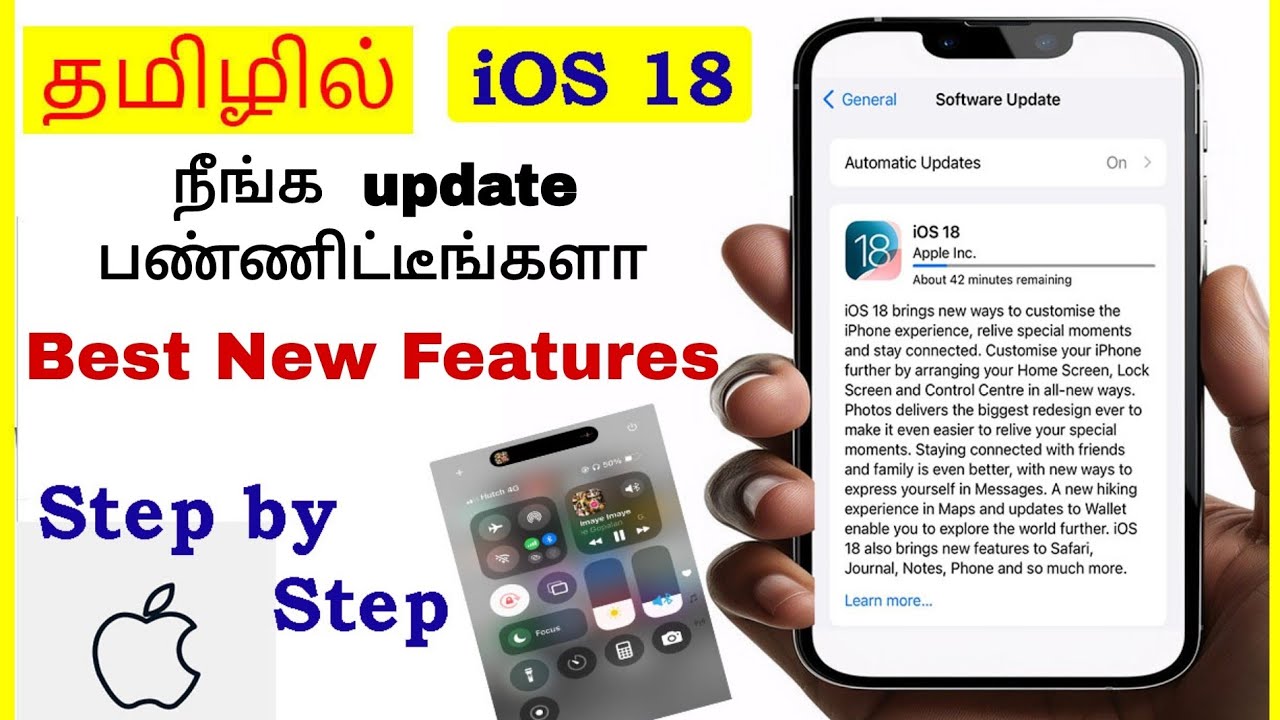 How to Update IOS 18 Step by Step iphone Tamil | VividTech