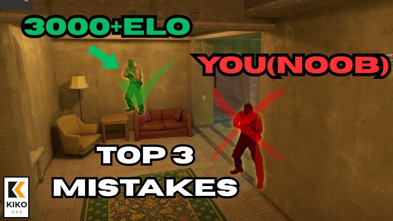 TOP 3 MISTAKES TO AVOID TO HIT  3000elo+ ON FACEIT | CS2 GUIDE