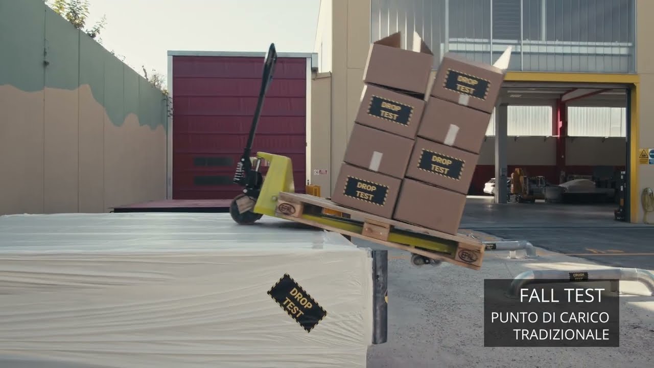 Punto di carico tradizionale VS Level-Roto | Test di sicurezza nelle baie di carico
