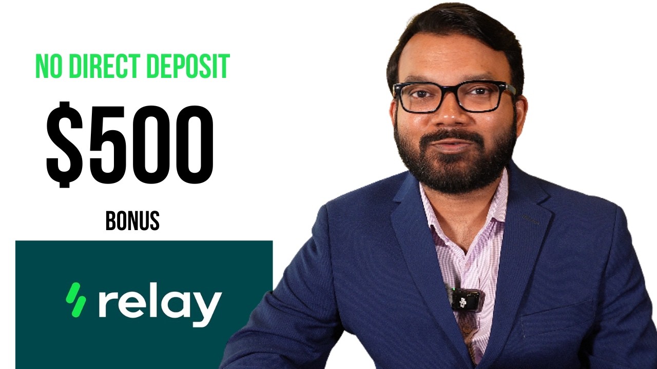No Direct Deposit ! How to get $500 from Relay Business Checking Account ! (Offer still valid)