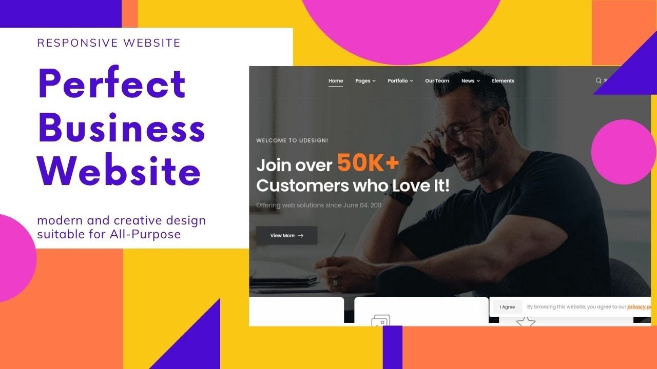 A Versatile, High-Performance and Responsive Website | uDesign WordPress Theme