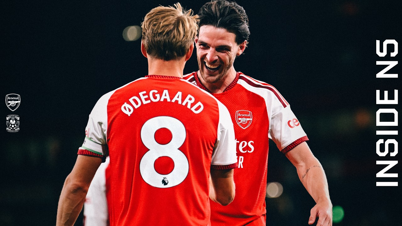 Ezri Konsa unveiled and unseen angles 👀 | INSIDE N5 | Arsenal 3-0 Coventry City | PL