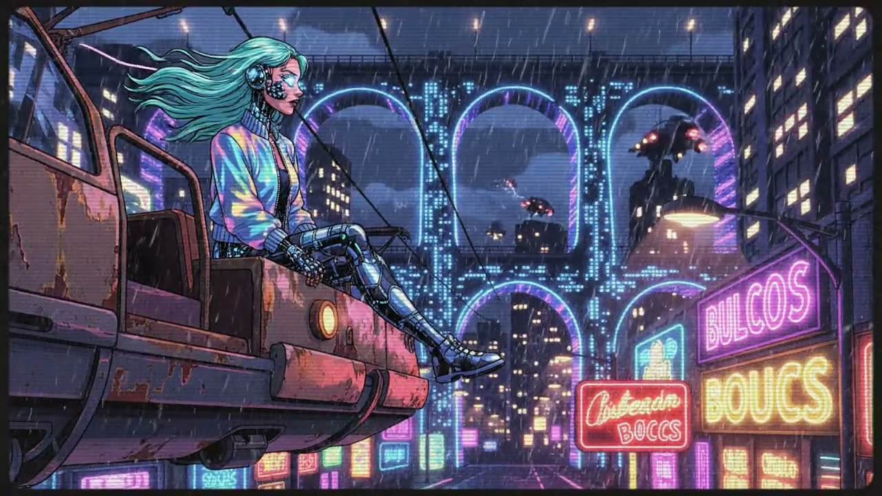 1996 NEURAL LAPA NIGHTS // Synthwave, Cyberpunk, Retrowave, Darksynth