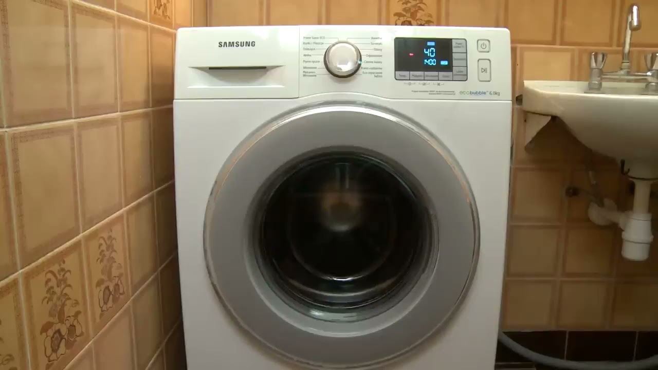 Ну, вот и белый Samsung Ecobubble вернулся 😄