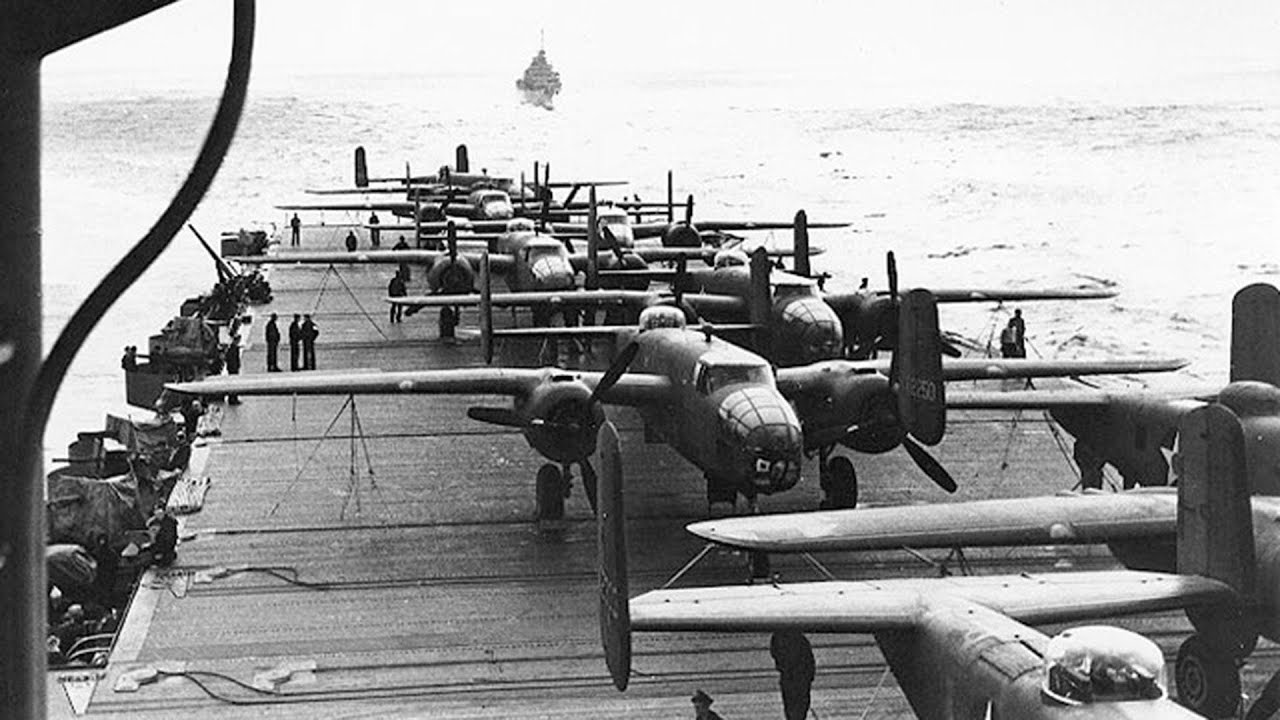 They Launched BOMBERS from an Aircraft Carrier (The Impossible Mission That Changed WWII)