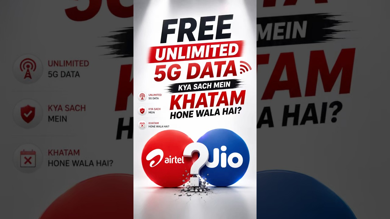 Kya Free 5G Khatam Ho Jayega? 😱 Telecom Companies Ka Bada Plan!