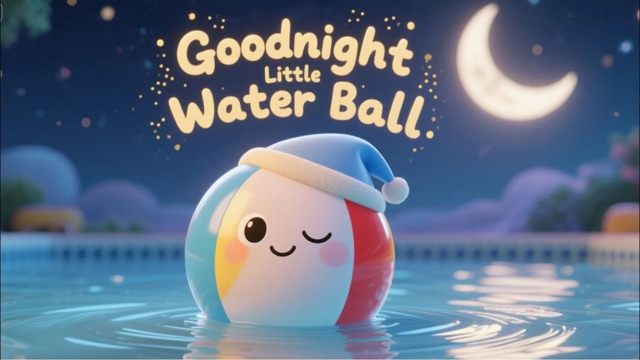 Goodnight, Little Water Ball | Gentle Lullaby for Children 🌙✨