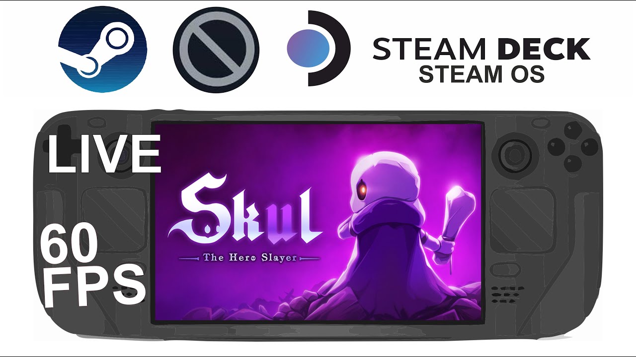 Skul The Hero Slayer on Steam Deck/OS in 800p 60Fps (Live)