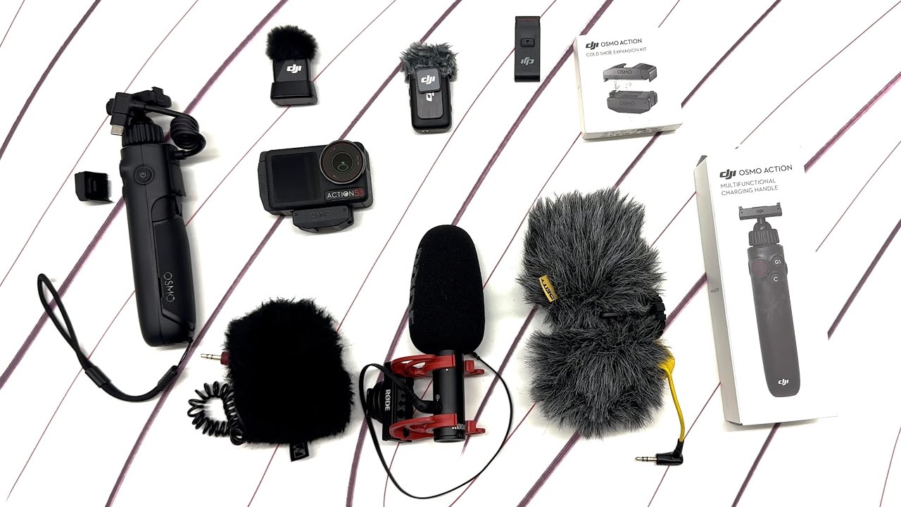 DJI Action 5 Onboard Mic vs Compact Shotgun Mics
