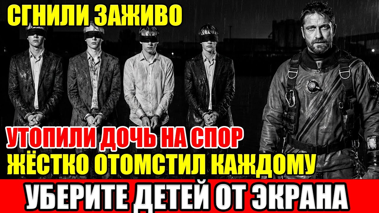 МАЖОРЫ УТОПИЛИ ЕГО ДОЧЬ НА СПОР... Водолаз-Подрывник ПОХОРОНИЛ Их На Дне Водохранилища!