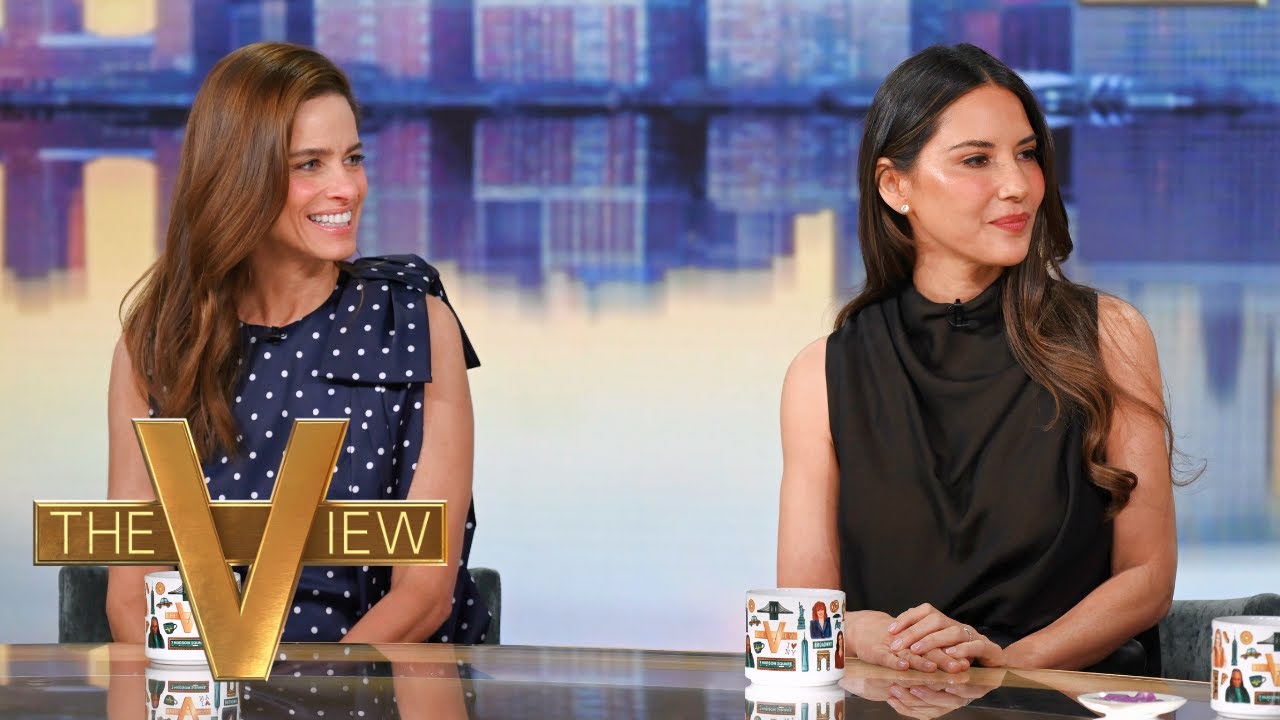 Amanda Peet And Olivia Munn Talk New Crime Dramedy, 'Your Friends And Neighbors'