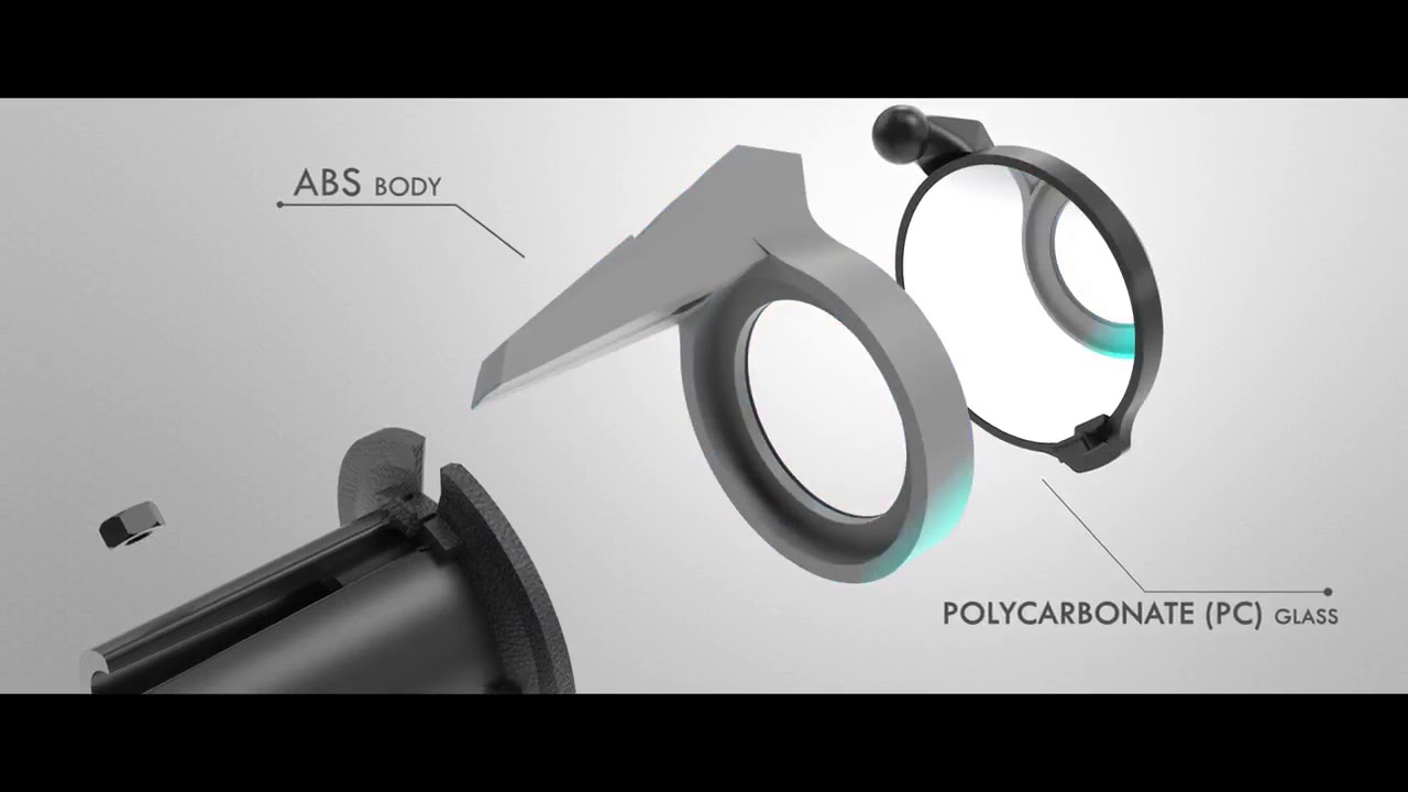 Espejo Retrovisor para Bicicleta Corky THE BEAM