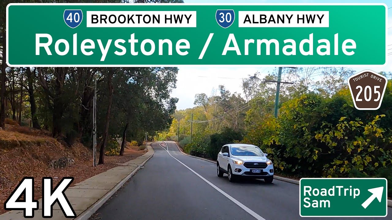 Driving in the Perth Hills - Armadale & Roleystone, Western Australia - Ambient Audio