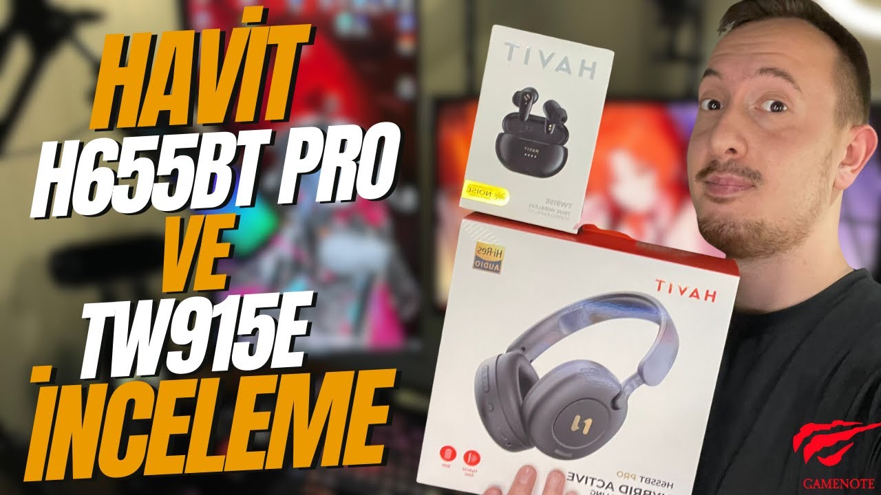 Müzik Kulaklığı Arayanlara HAVİT H655BT PRO VE TW915E Detaylı İnceleme
