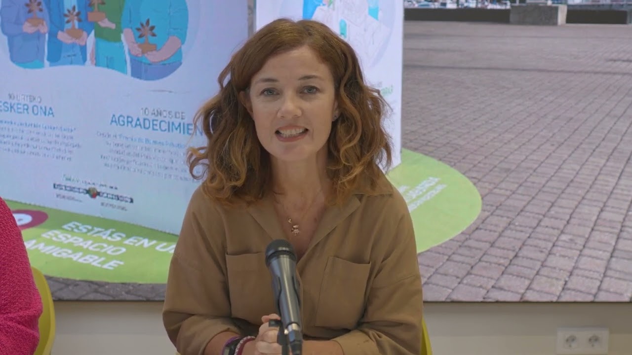 Itziar Carrocera, concejala de Igualdad STZ Lagunkoia
