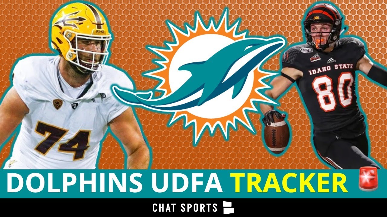 Dolphins UDFA Tracker: All Of The Miami Dolphins UDFA Signings After The NFL Draft Ft. Kellen Diesch