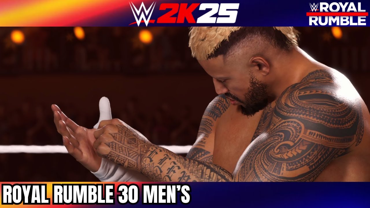 WWE 2K25: MEN'S ROYAL RUMBLE MATCH 2026 | SIMULATION