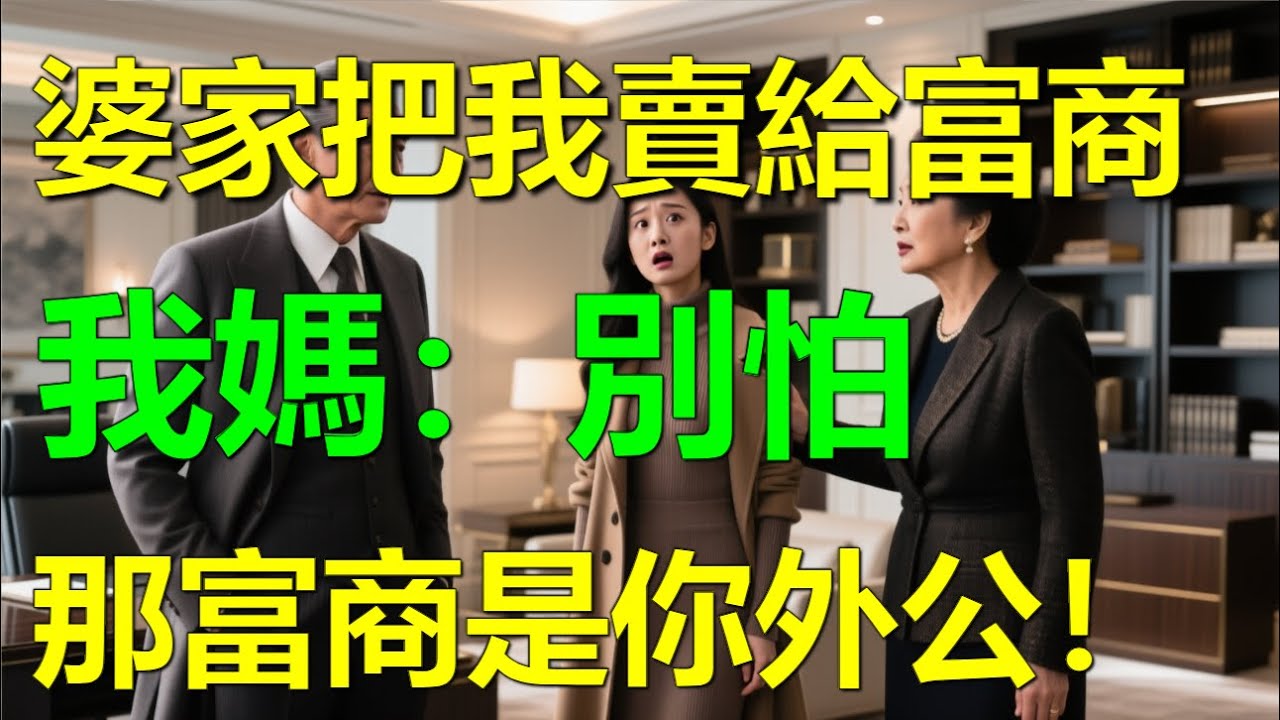 婆家把我賣給富商，我媽：別怕，那富商是你外公！ #豪門 #爽文 #婆媳